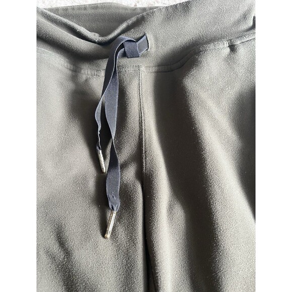 Lululemon Stretch High Rise Jogger Pant Olive Green Size 4 EUC Athleisure Lounge - Picture 3 of 9
